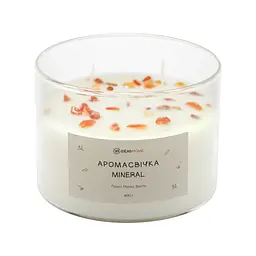 Аромасвічка 99IDEAS MINERAL - Пачулі, Мускус, Ваніль, 400 г
