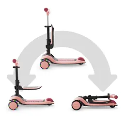 Самокат Kinderkraft Halley 2 Rose Pink (KRHALL02PNK0000) (5902533930173) - мініатюра 3