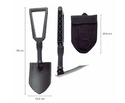 Універсальна складана лопата Fiskars (1000621) - мініатюра 2