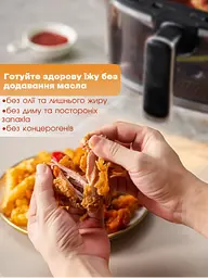 Багатофункціональна мультипіч, Rainberg AIR FRYER GRILL на 8,5 л 3800 Вт - мініатюра 4