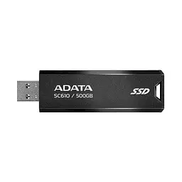 Портативний SSD ADATA SC610 500GB USB 3.2 550/500Mb/s Чорний