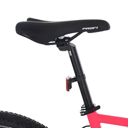 Велосипед "BELLE" PROF1 G26BELLE A26.1 26 д. Алюм.рама 17 ", SHIMANO 21SP, алюм.DB, FW TZ500, малиново-білий - мініатюра 8