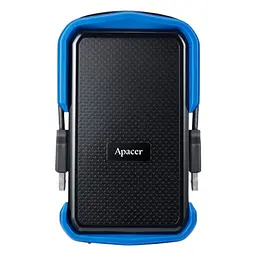 Зовнішній жорсткий диск Apacer AC631 1 TB USB 3.1 Blue (AP1TBAC631U-1) [70252]