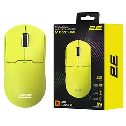 Ігрова миша 2E GAMING MG355 Yellow, WL, USB-A/WL - мініатюра 2