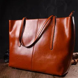Жіноча шкіряна сумка Vintage 36х30х12 см sum0022696 - мініатюра 7