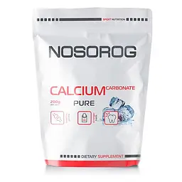 Вітаміни та мінерали Nosorog Calcium Carbonate, 200 грам
