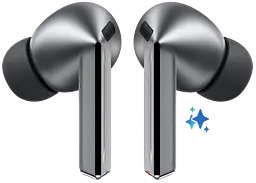 Гарнітура Samsung Galaxy Buds3 Pro (SM-R630NZAASEK) Silver - мініатюра 8
