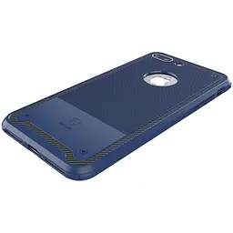 Чохол-накладка Baseus Shield Case iPhone 7 Plus Dark Blue - мініатюра 2