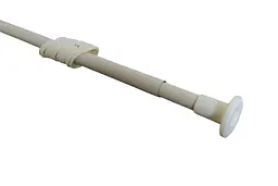 Карниз для ванної кімнати 115-220 см бежевий (013беж) - мініатюра 2