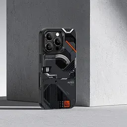 Чохол Benks Mecha Case with MagSafe для Apple iPhone 16 Pro Max Black (6948005905484) [132543] - мініатюра 5