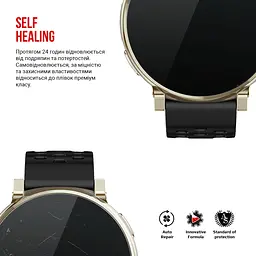 Гідрогелева плівка на годинники Amazfit Active 3 Premium ArmorStandart захисна плівка для смарт годинників прозора (ARM91530) - мініатюра 3