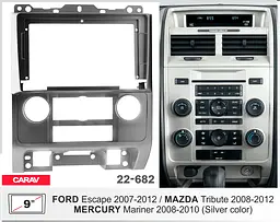Перехідна рамка Ford Escape, Mazda Tribute Carav 22-682 - мініатюра 4