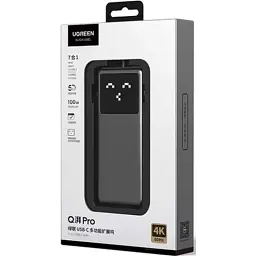 Концентратор Ugreen USB-C 7-in-1 3xUSB + 1xUSB-C + HDMI + RJ45 + PD 100W CM888 gray (45155) - мініатюра 5