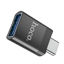 Переходник HOCO Type-C to USB female adapter UA17 4A, USB3.0 OTG