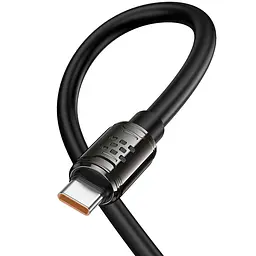 Дата кабель Hoco U143 Joy Type-C to Type-C 240W (1.2m) Black - мініатюра 6