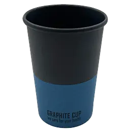 Стакан одношаровий "Graphite Cup" 400 мл 50 шт/уп