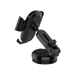Універсальний автотримач ColorWay Dashboard Car Wireless Charger 15W Black (CW-CHAW037Q-BK) - мініатюра 4