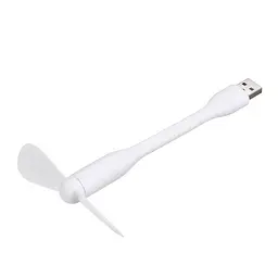 Вентилятор мобільний USB білий - мініатюра 7