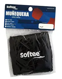 Напульсники SOFTEE Wristbands black (пара) - мініатюра 3