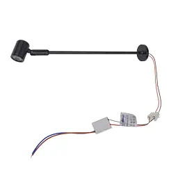 Підсвітка світлодіодна настінна накладна AL-542/1W NW LED BK - мініатюра 4