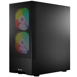 Корпус LogicConcept ARYA MESH+GLASS ARGB fans 2x140mm+1x120mm BLACK без БЖ ATX - мініатюра 3