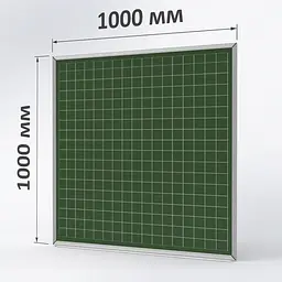 Крейдяна дошка ТСО 1000х1000 мм "Стандарт" "КЛІТКА"