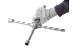 Ключ балонний хрестоподібний Intertool 17 х 19 х 21 х 1/2" HT-1604 - мініатюра 5