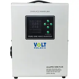 ДБЖ Перетворювач напруги Volt Polska SINUS PRO 1200 E PLUS 12/230V 800/1200W LiFePO4 MENU