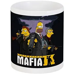 Кухоль GeekLand Сімпсони Мафія The Simpsons CP 03.139 330 мл білий - мініатюра 3