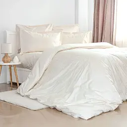 Комплект постільної білизни ТЕП Grace Jacquard Milky євро (2-04547_31835)