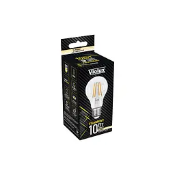 Лампа LED FILAMENT A60 10W E27 3000K VIOLUX ( 831033 ) - мініатюра 2
