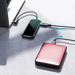 USB-хаб Baseus Multifunctional Hub Deep Gray [CAHUB-EZ0G] [73046] - мініатюра 8