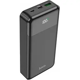 Зовнішній акумулятор Hoco J102A Cool figure power bank 20000mAh чорний 6931474783622 - мініатюра 2