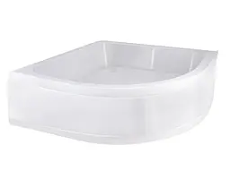 Набір Lidz Душова кабіна Latwa SC90x90.SAT.MID.GR напівкругла, скло тоноване 4 мм + Душовий піддон Kapielka ST90x90x26, з панеллю - мініатюра 11