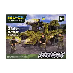 Конструктор IBLOCK Армія, PL-921-429, 203-234 деталі, (В асортименті)