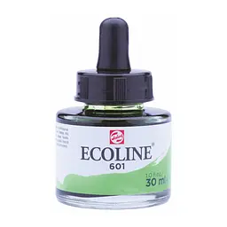 Фарба акварельна рідка Ecoline (601) Зелена світла 30 мл Royal Talens