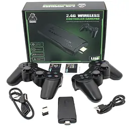 64ГБ Ігрова приставка LITE GREEN HDMI 3535 ігор Dendy, Sega, Аркадні ігри, Game Boy, Nintendo, Atari, PlayStation 1 - мініатюра 5