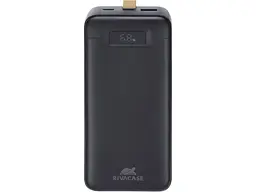 Зовнішній акумулятор (Power Bank) RIVACASE 30000mAh 65W Black (VA1083) - мініатюра 2
