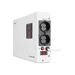 Стабілізатор REAL-EL STAB SLIM-2000, white (EL122400008) - мініатюра 5
