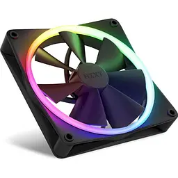 Комплект вентиляторів NZXT F140 RGB Twin Pack Black (RF-R14DF-B1) - мініатюра 3