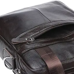 Чоловіча шкіряна сумка Borsa Leather K18863-brown - мініатюра 7