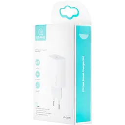 Мережевий зарядний пристрій Usams T34 US-CC118 20W White (CC118TC01) [160713] - мініатюра 3