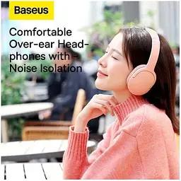 Навушники Baseus Encok Wireless Headphone D02 Pro 2022 ed до 50 годин чорні (NGTD010301) - мініатюра 8