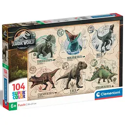 Пазл Парк Юрського Періоду - 104 шт. Clementoni 27179