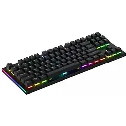 Клавиатура проводная Hator HTK-550 Gravity X TKL orange Black - миниатюра 7