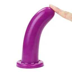 Фалоімітатор LoveToy Holy Dong 6" 17 см фіолетовий - мініатюра 4