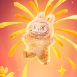 Брелок м'яка дитяча іграшка сюрприз Labubu v3 Labubu Big into Energy series