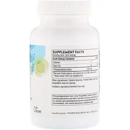 Фосфатидилхолін Thorne Research Phosphatidyl Choline 60 капсул - мініатюра 2