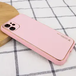Шкіряний чохол Xshield для Apple iPhone 11 6.1" Рожевий / Pink - мініатюра 2