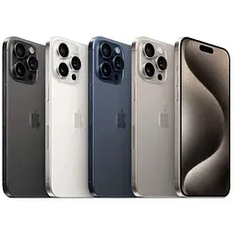 Смартфон Apple iPhone 15 Pro Max 1TB eSIM Natural Titanium (MU6H3) - мініатюра 7
